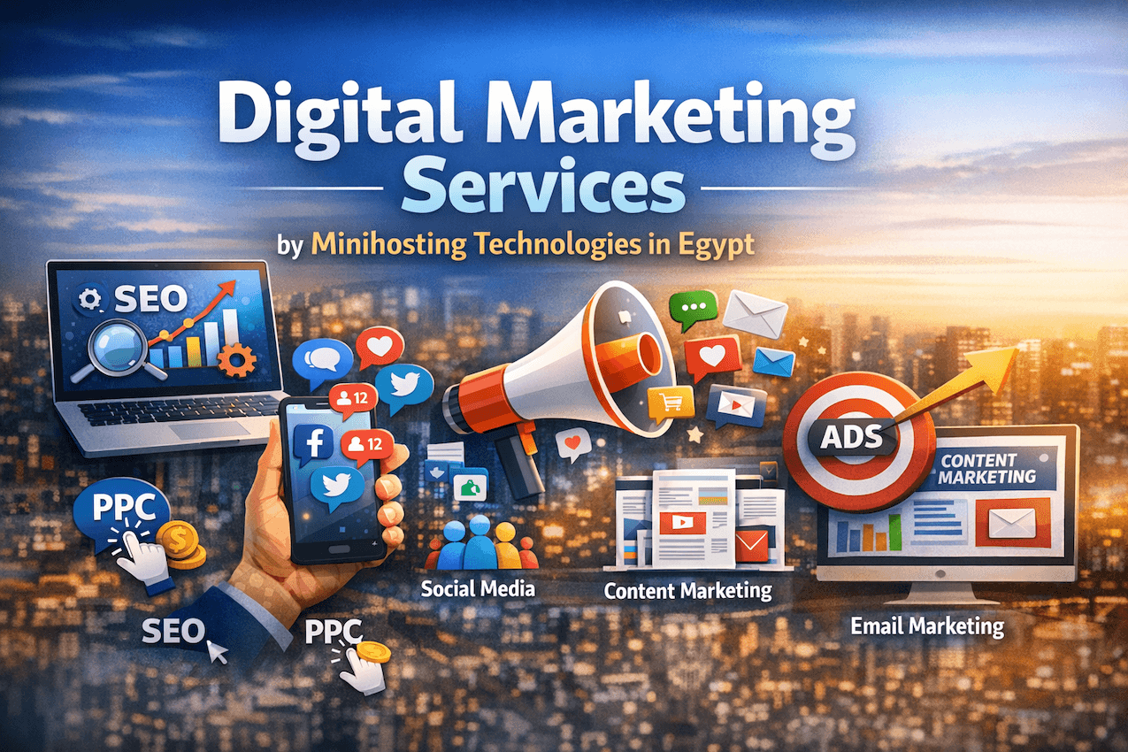 Digital Marketing Services by Minihosting Technologies in Egypt